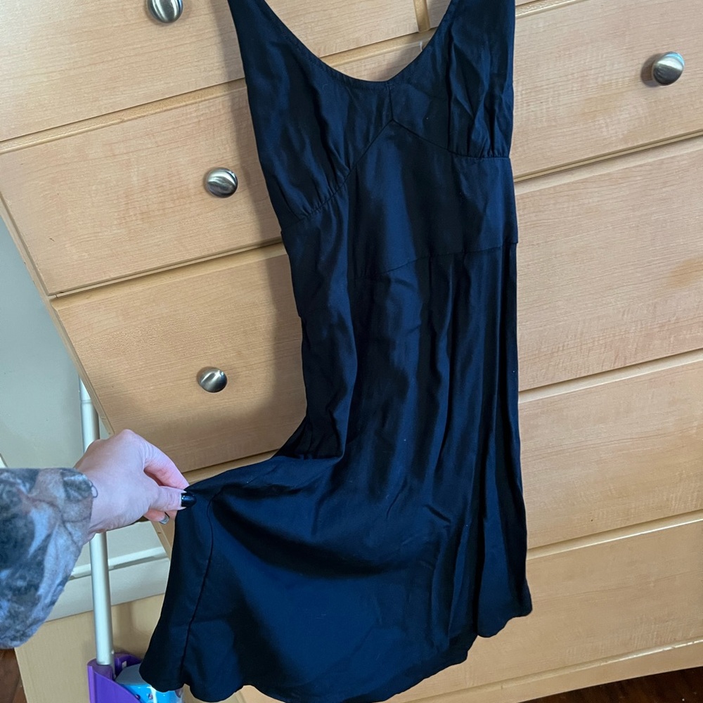 Hollister halter dress open back